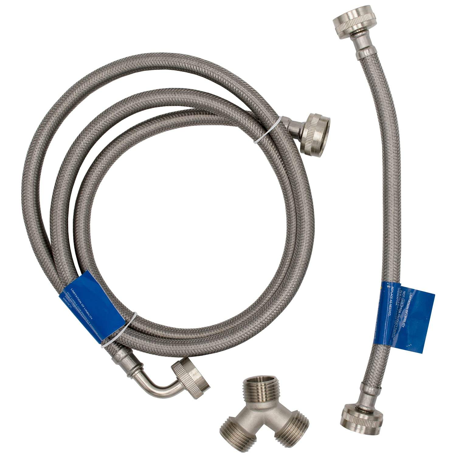 DRYERHOSESTEAMKIT DRYERHOSESTEAMKIT-dryer-stainless-steel-steam-hose-kit