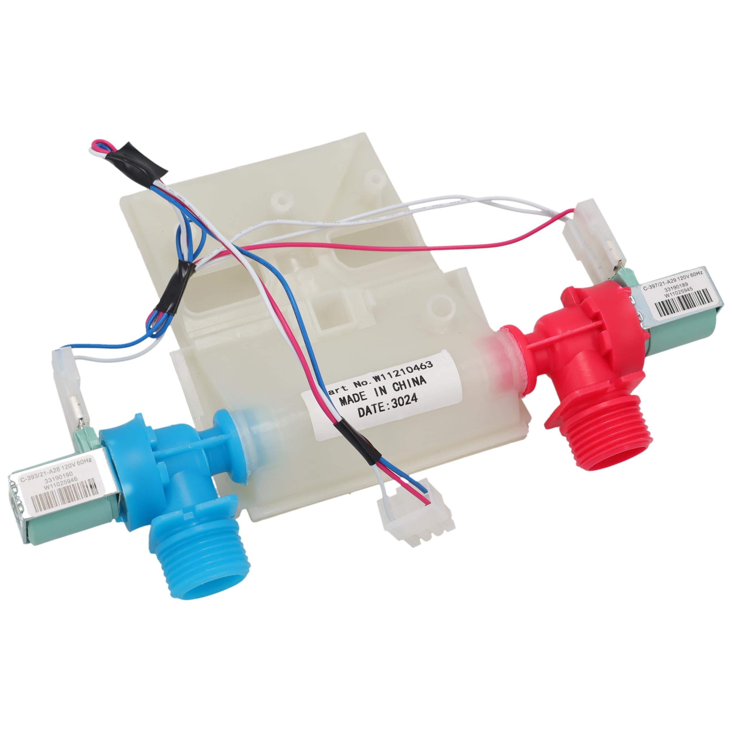 SDW11210463 W11210463-W11038696-washer-water-inlet-valve