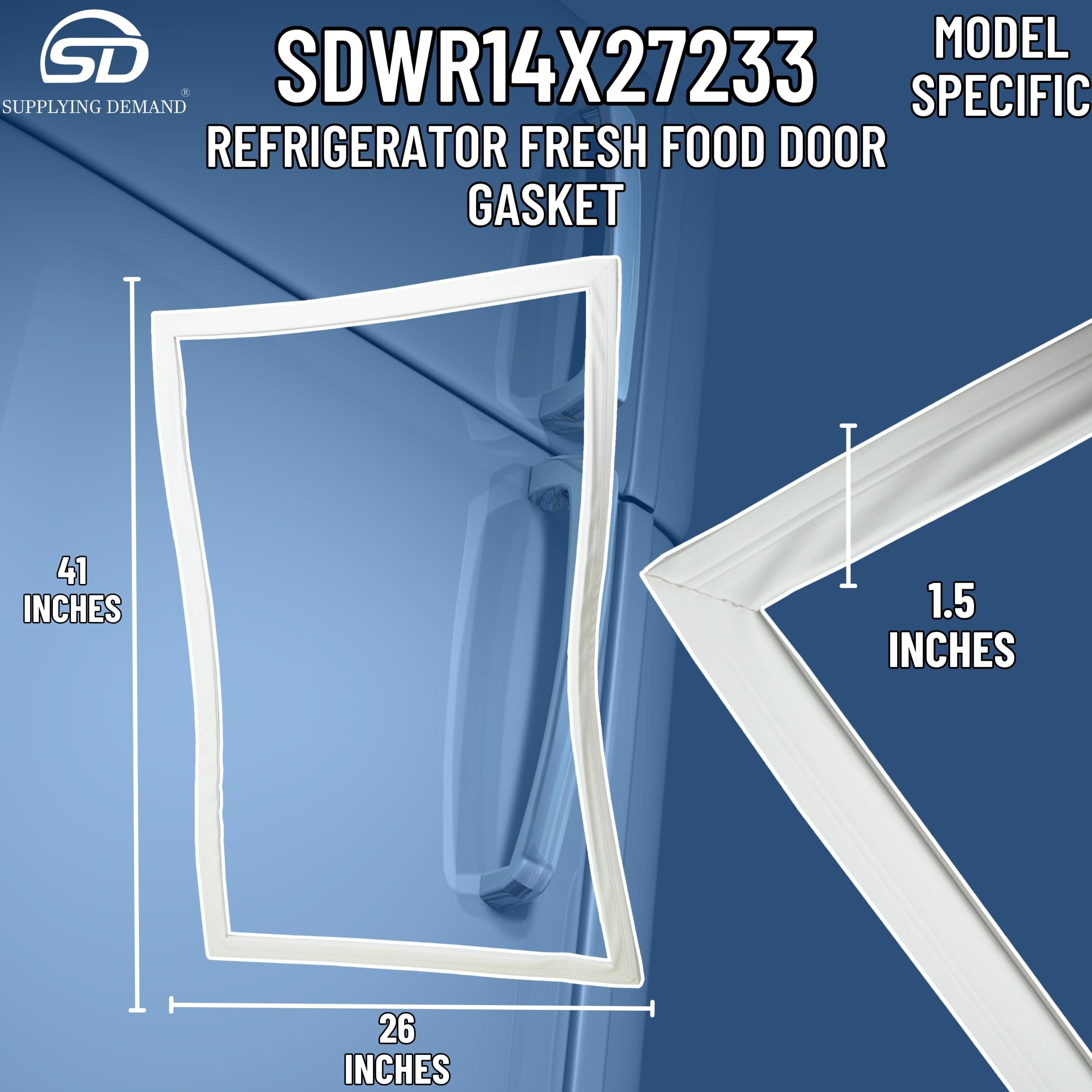 SDWR14X27233 wr14x27233-wr14x21148-refrigerator-door-gasket view 51