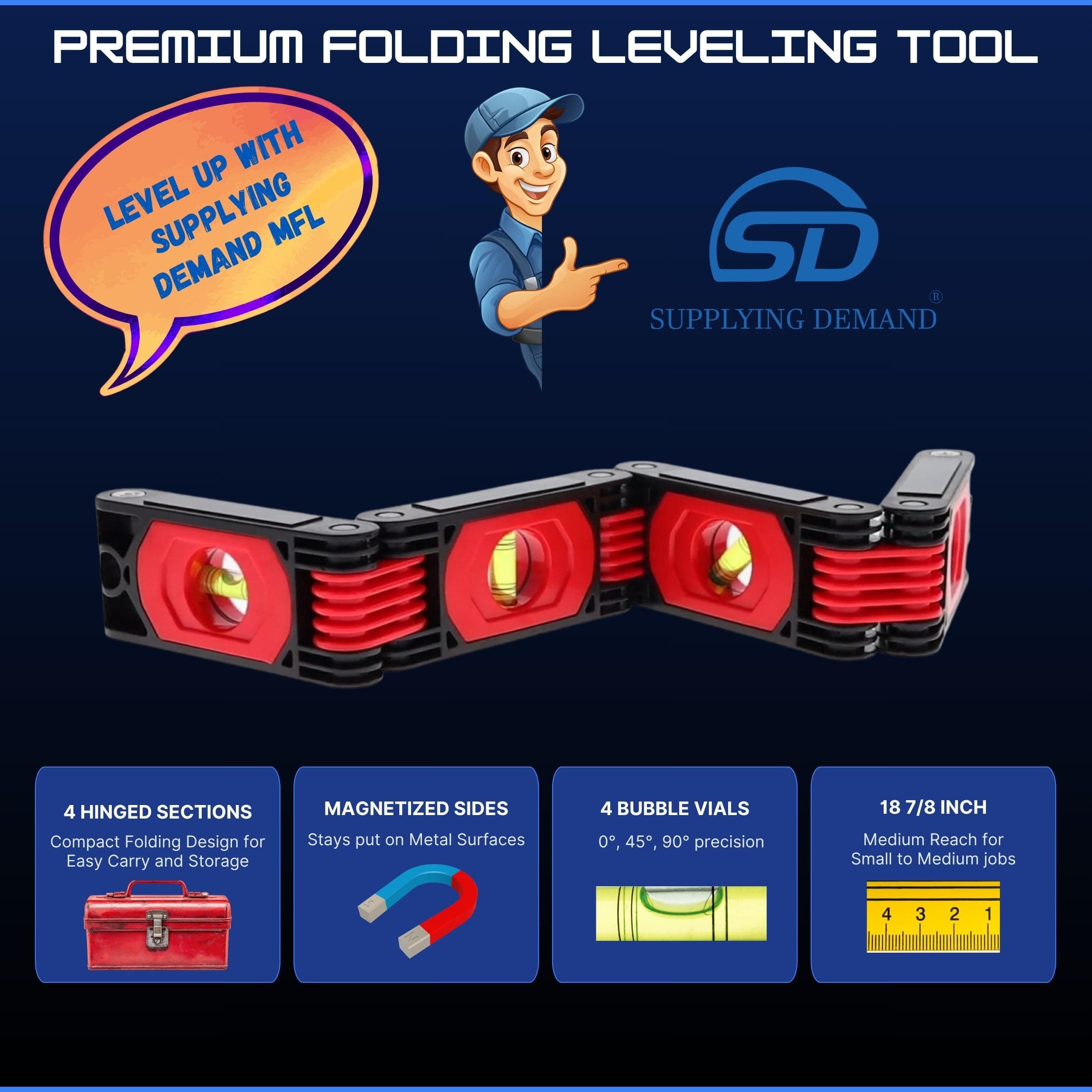 SDMFL-4 mfl-4-multi-angle-4-hinged-section-level view 11