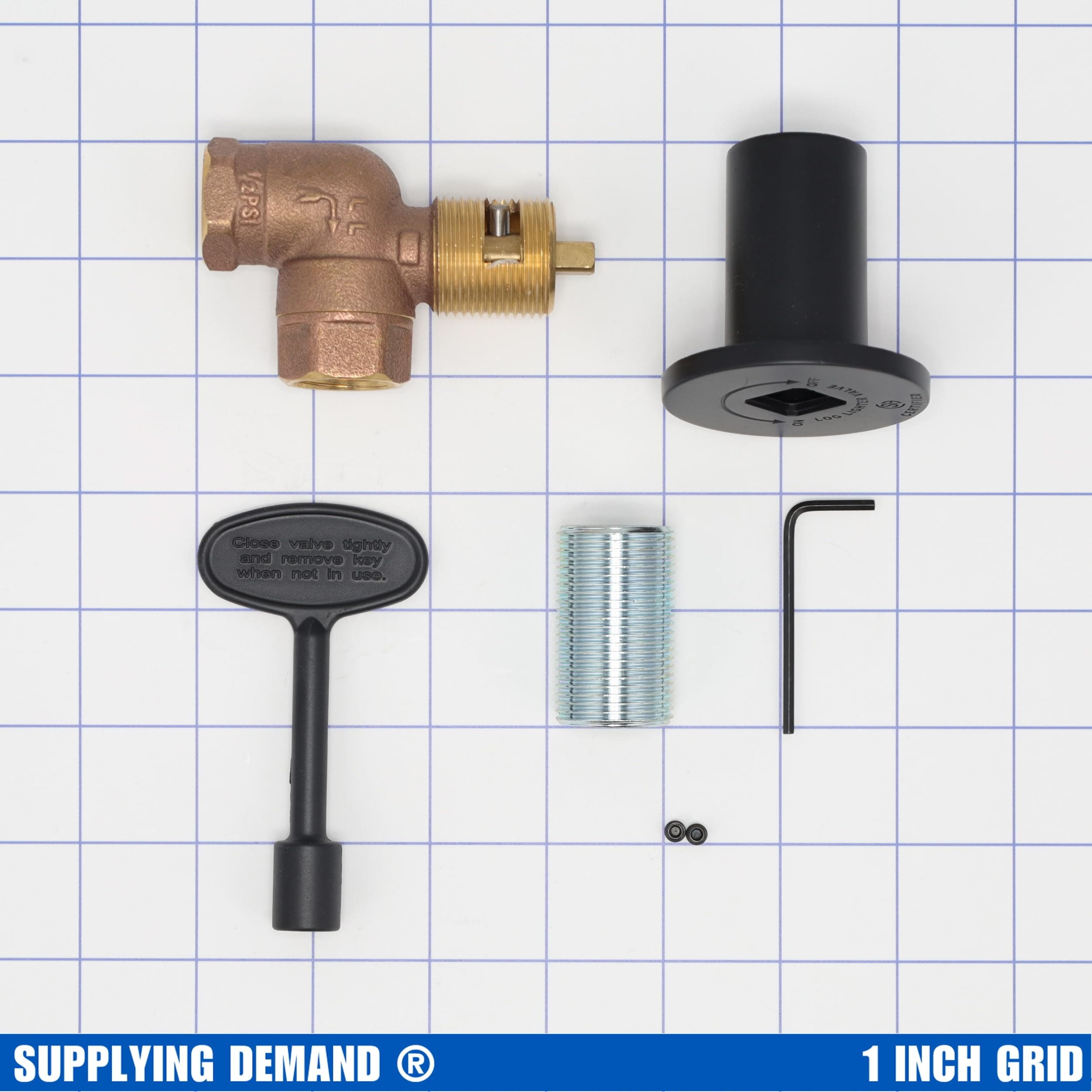 SDBVL-2LK-BP bvl-2lk-bp-ips-angle-valve-with-cover-and-key view 11