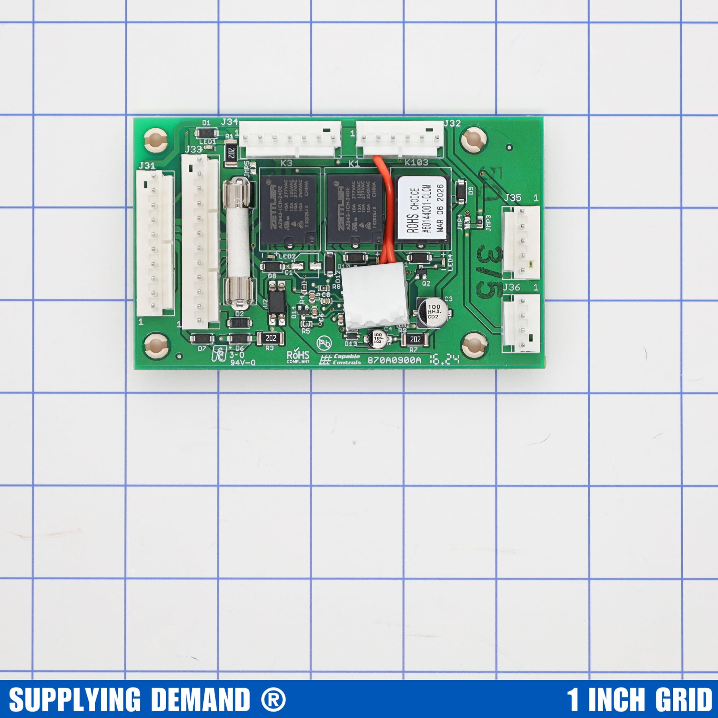 SD60144001-CL 60144001-cl-commercial-fryer-relay-control-board view 11