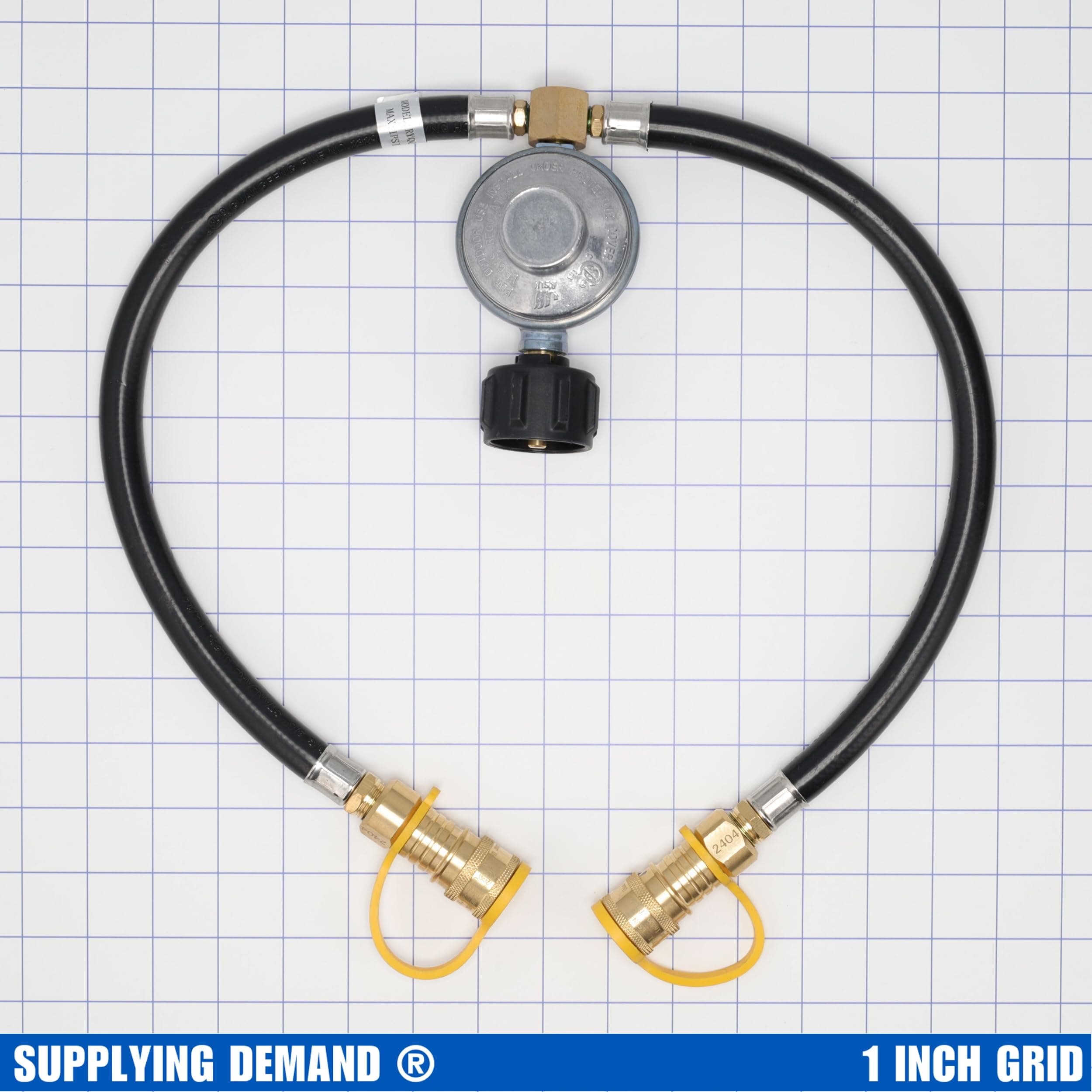 SD601-B3QDD6-1515 601-b3qdd6-1515-propane-regulator-split-hose view 11